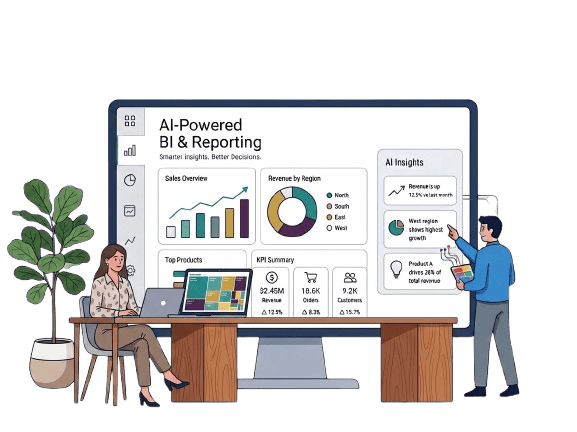 AI-Powered BI & Reporting