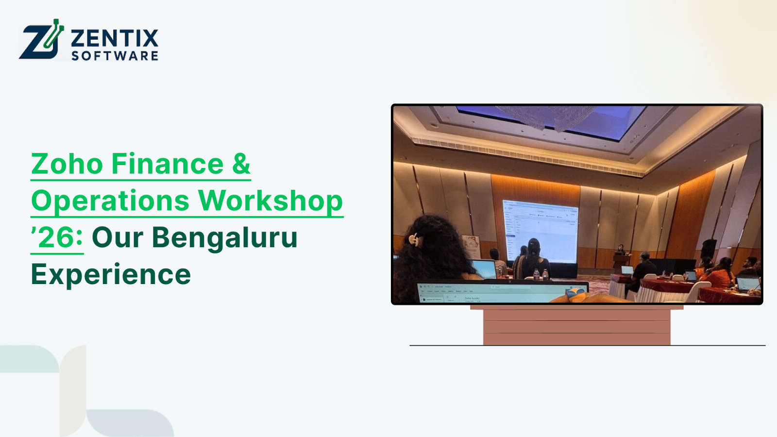 Zoho Finance Bengaluru Event
